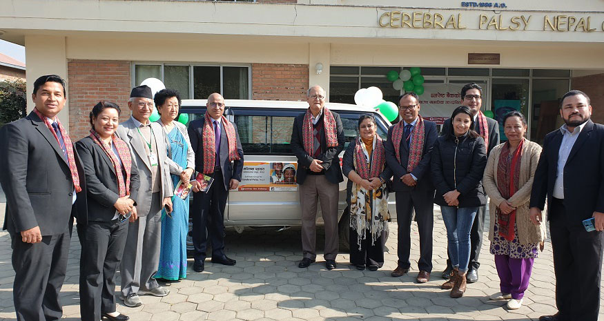Everest Bank donated School van