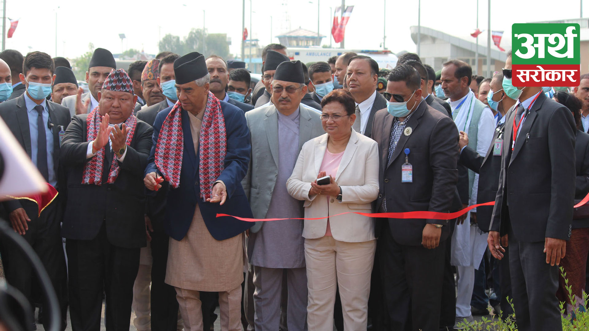 Opening of GBIA has prepared basis for nation’s tourism, sustainable economic development : Prime Minister Deuba
