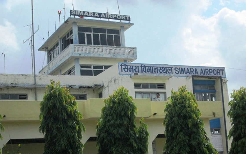 Flights to and from Simara Airport curtailed until June 27