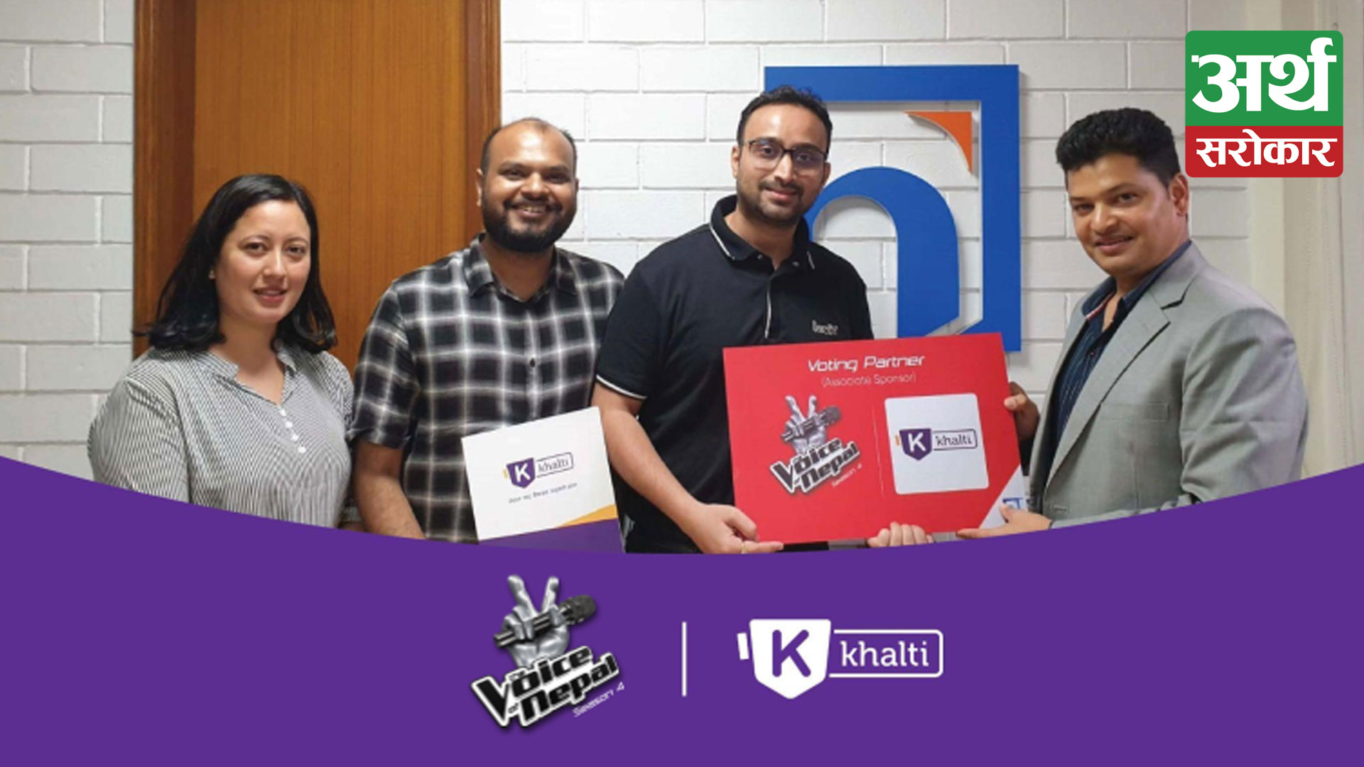 Khalti partners with ‘The Voice Nepal’ as an exclusive Voting and ticketing partner