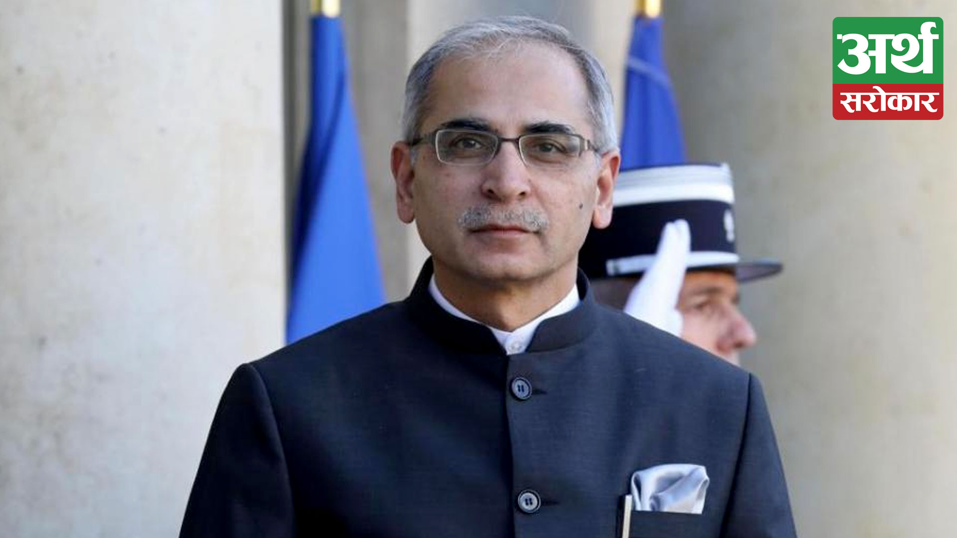 Foreign Secretary of India Vinay Mohan Kwatra visiting Nepal