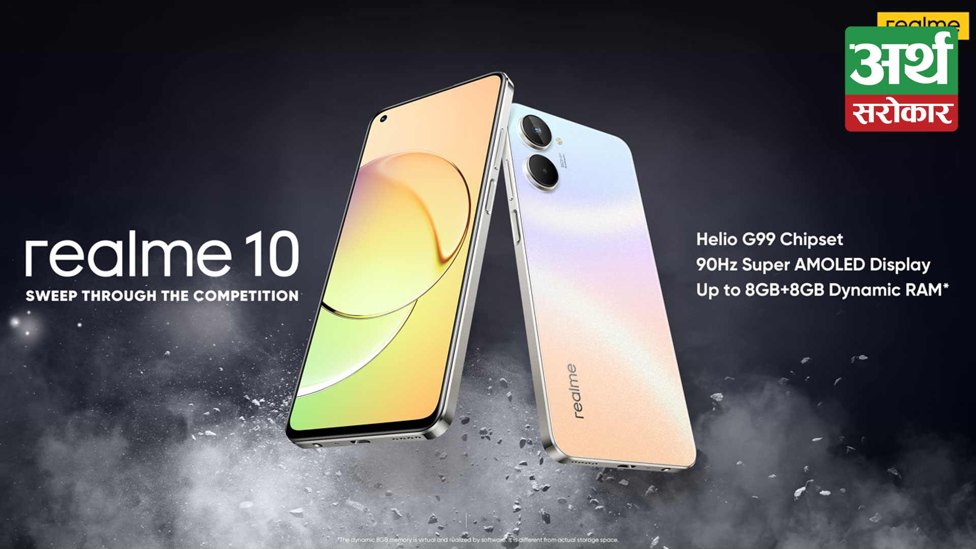 Realme’s has launched its slimmest set, starting price Rs 29,999 for 8+128GB variant.