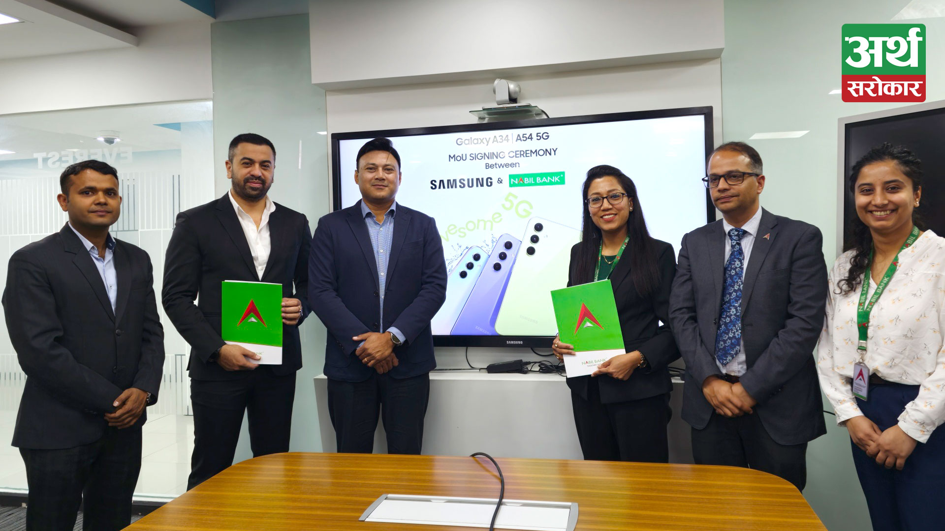 Samsung announces attractive cashback of NPR 2,000 on the all new Galaxy A54 5G and A34 5G in collaboration with Nabil Bank