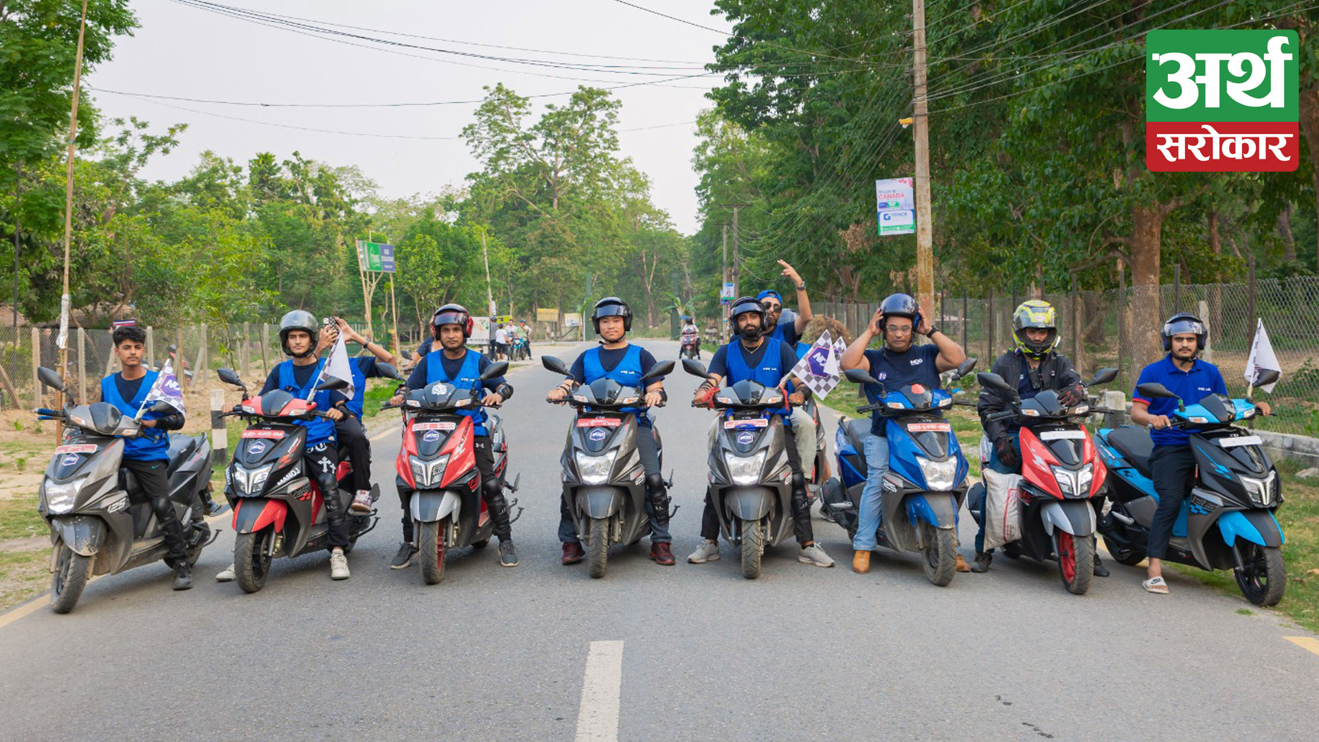 NOG Narayanghat Second Chapter Ride Completed