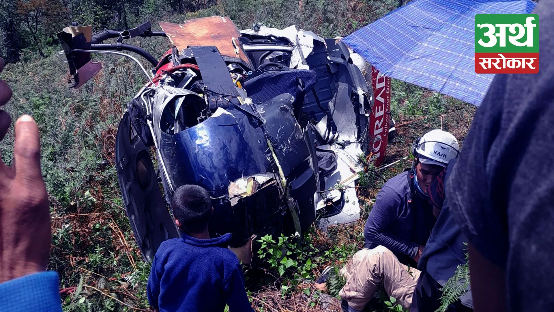 Simrik Air helicopter crash: One injured succumbs