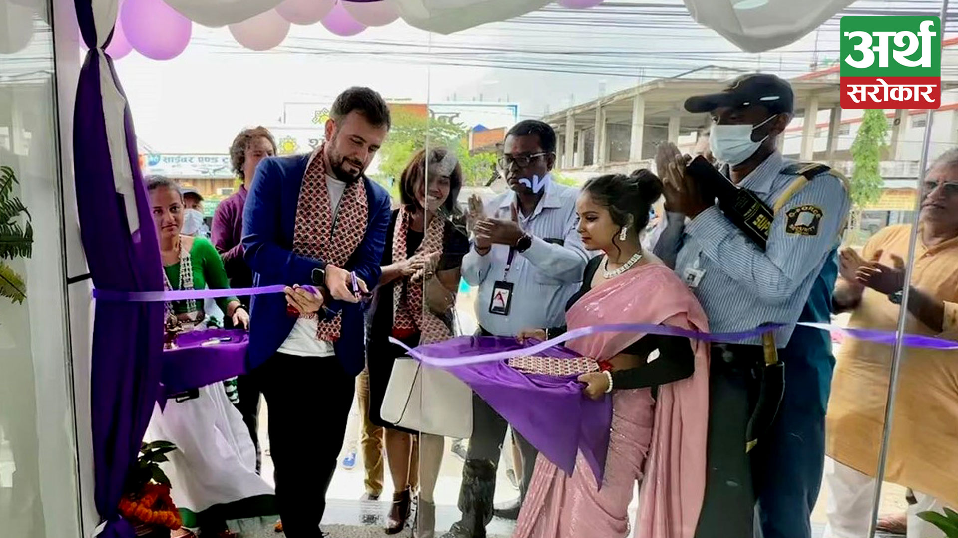 Ncell’s new Ncell Centre in Lahan, inaugurated by Jabbor Kayumov