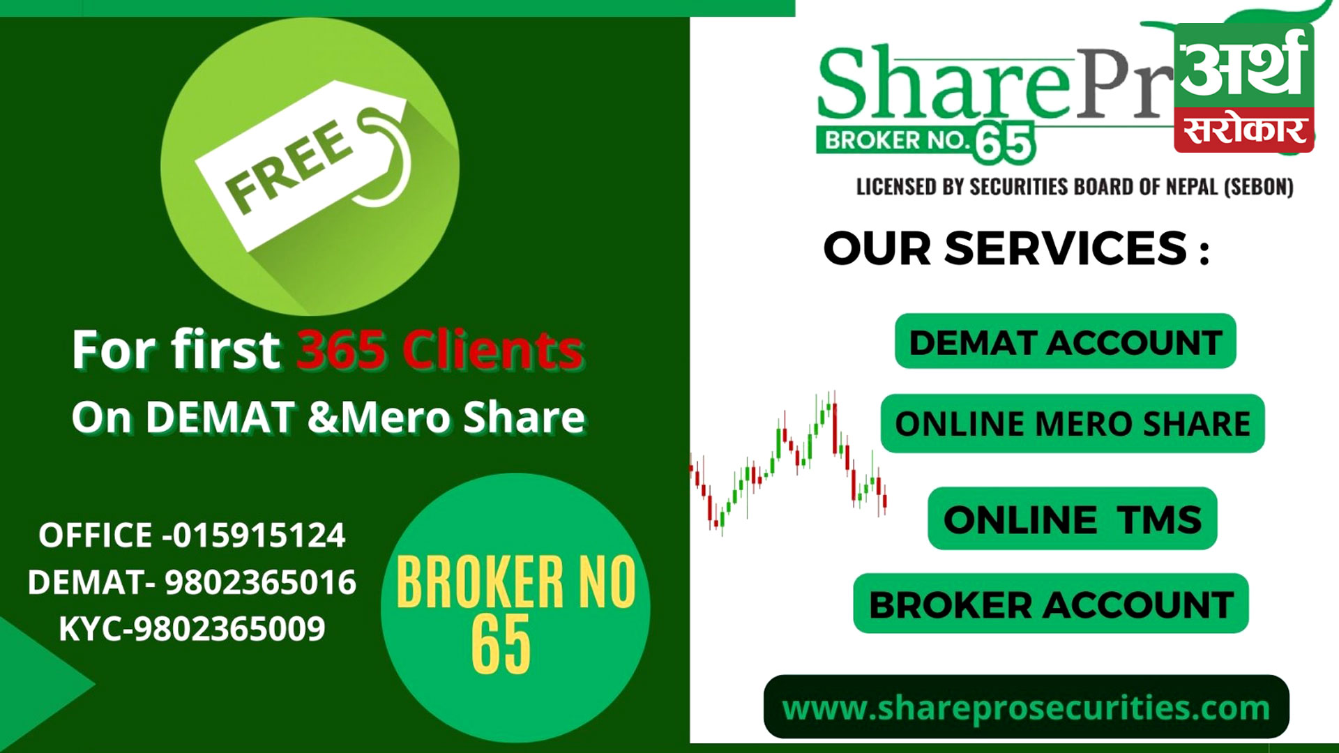 SharePro Securities Announces Attractive Offers for Demat and Mero Share Subscribers
