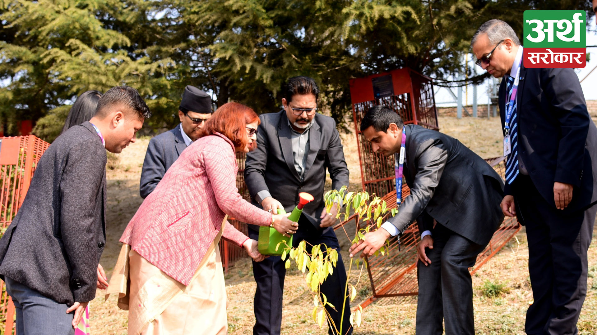 Tree Plantation Program at Pashupati Temple Premises