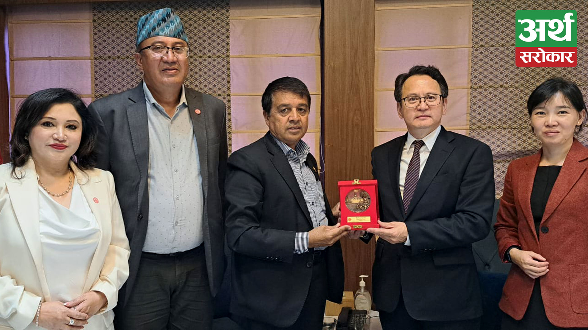 FNCCI President Dhakal meets UAE, Mongolian ambassadors, Requests for investment promotion in Nepal